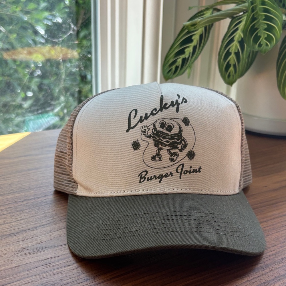 Lucky Brand Burger Joint Trucker Hat